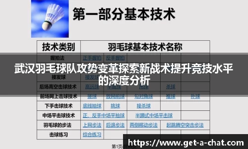 武汉羽毛球队攻势变革探索新战术提升竞技水平的深度分析